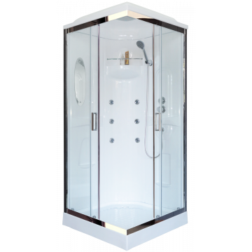 Душевая кабина Royal Bath RB80HP2-T-CH (прозрачное)